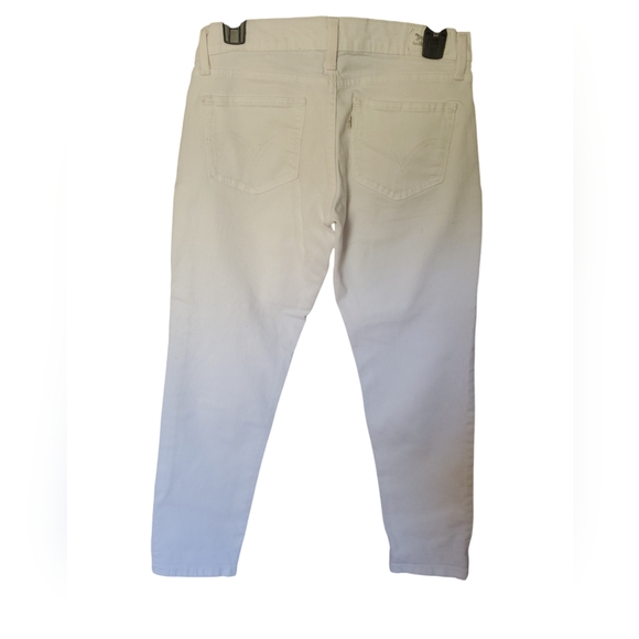 Levi's 524 Skinny white jeans size 5 W27 - Picture 2 of 9